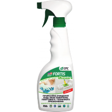   Fortis Cleaning Эффективно удаляет различные виды загрязнения, плесень, грибок, дезинфицирует поверхность и удаляет неприятные запахи  0,5 л.